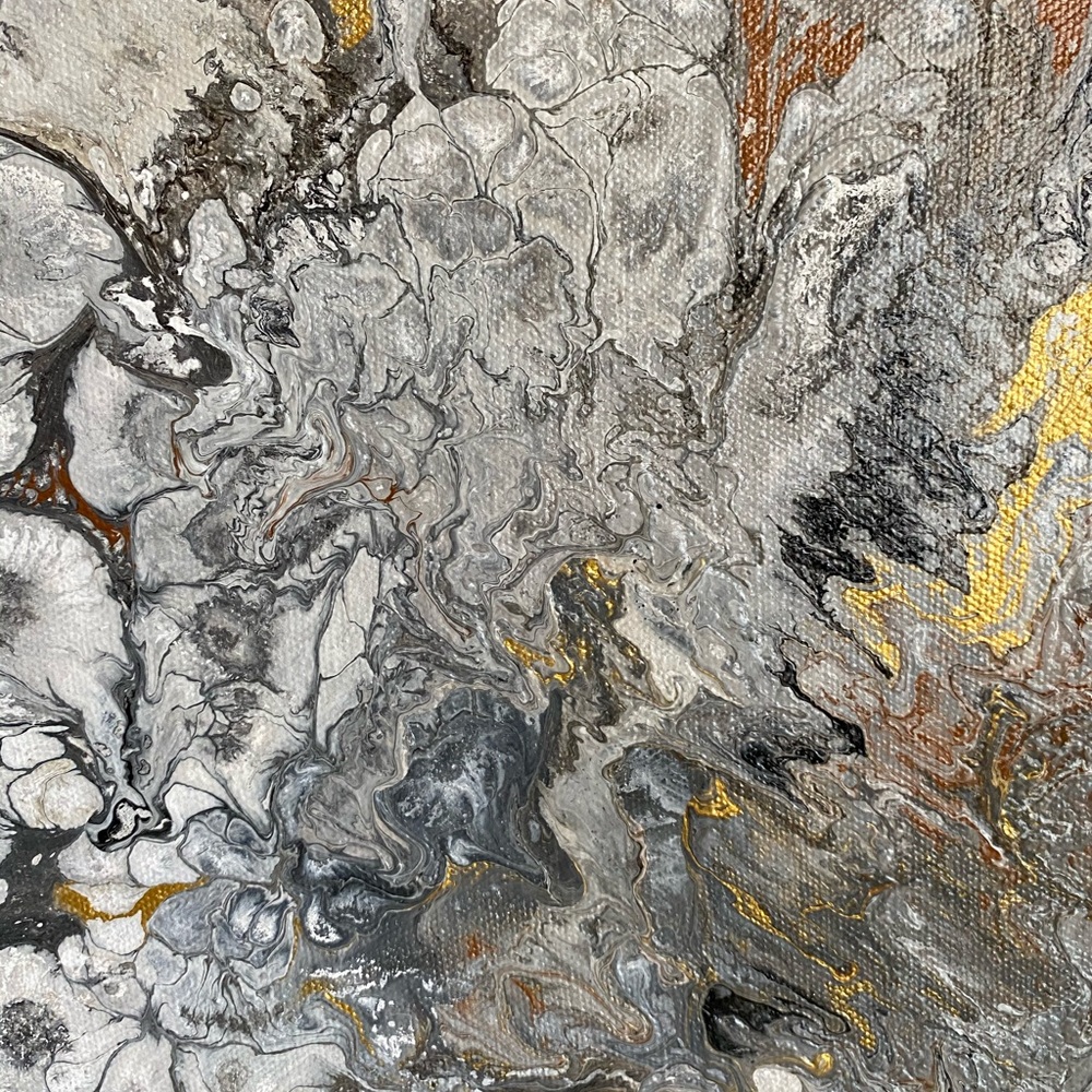 Flowing artwork painting - Picture 2 of 9